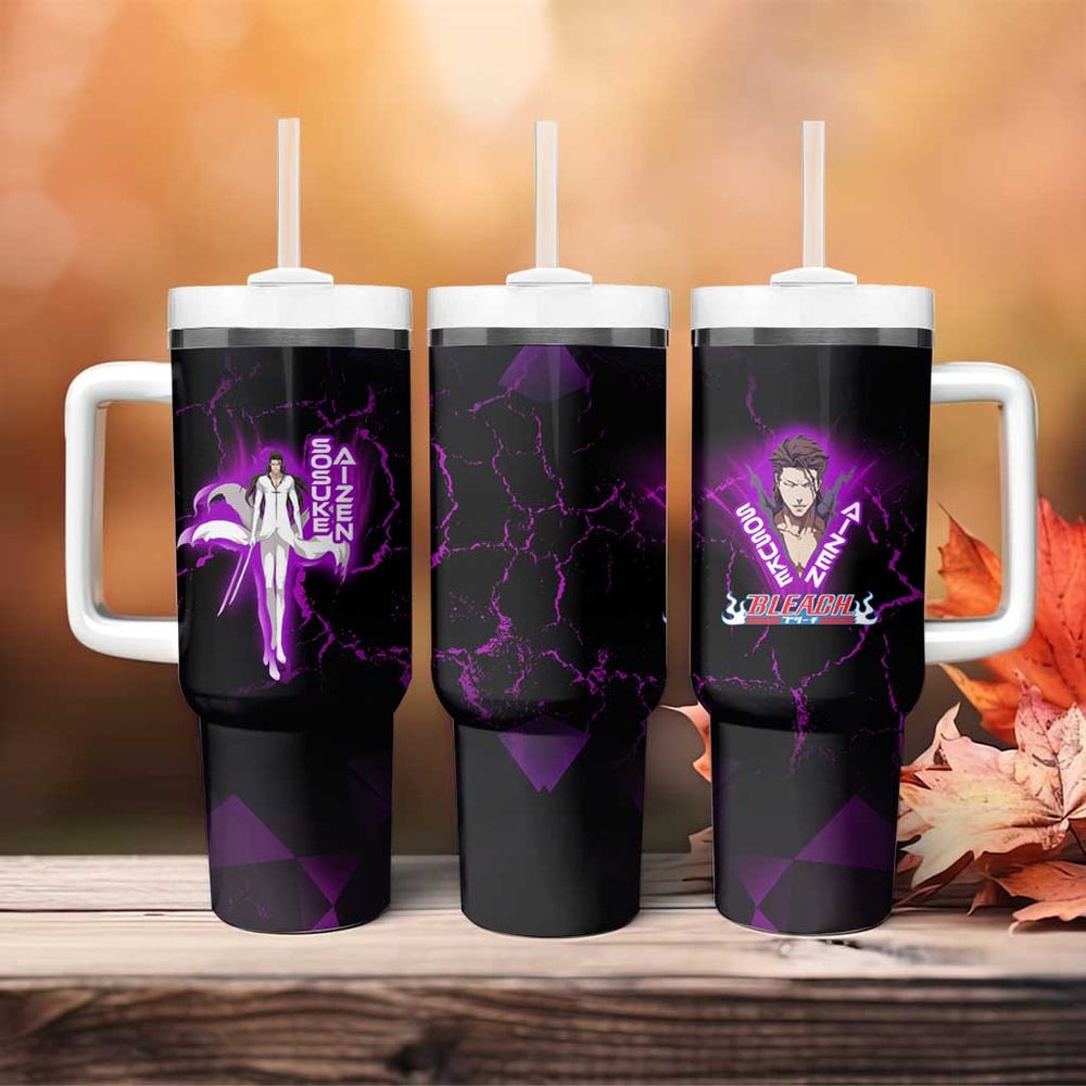 Sosuke Aizen Tumbler With Handle Bleach TS04 Sosuke Aizen Tumbler With Handle Bleach TS04