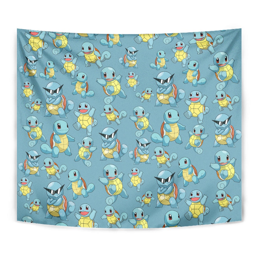Squirtle Clothes Pattern Style Tapestry TS04 Squirtle Clothes Pattern Style Tapestry TS04