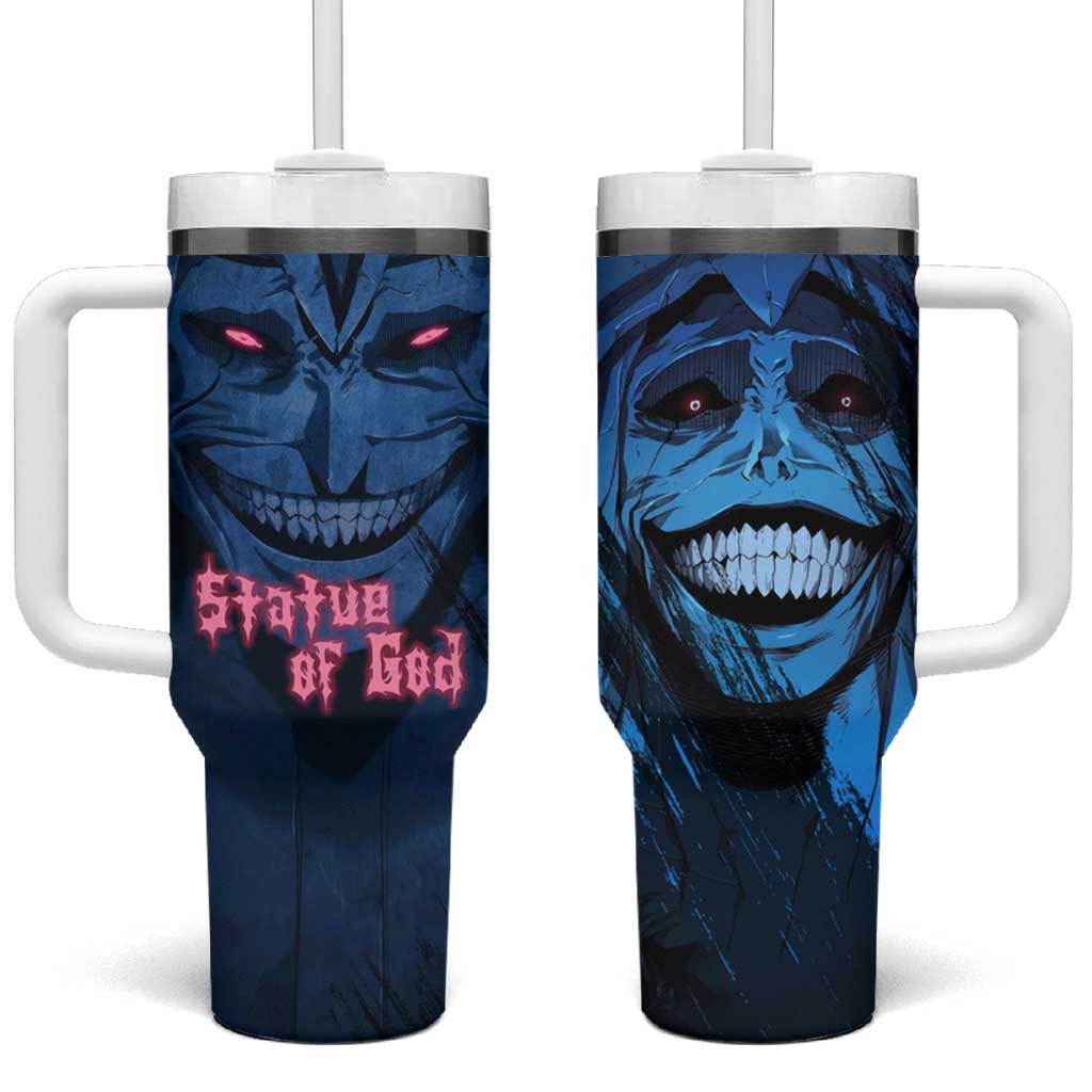 Statue of God - Solo Leveling Tumbler With Handle Anime Style TS04