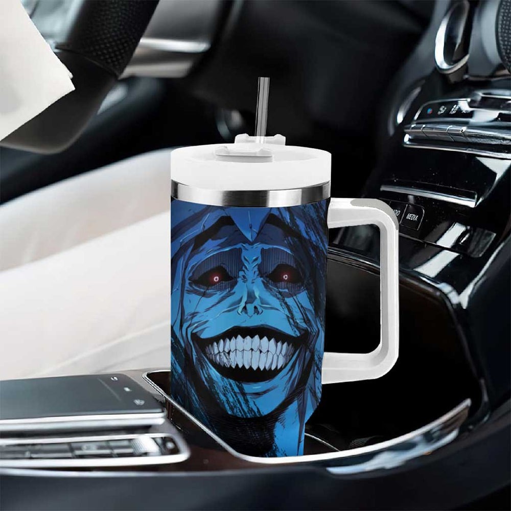 Statue of God - Solo Leveling Tumbler With Handle Anime Style TS04 Statue of God - Solo Leveling Tumbler With Handle Anime Style TS04
