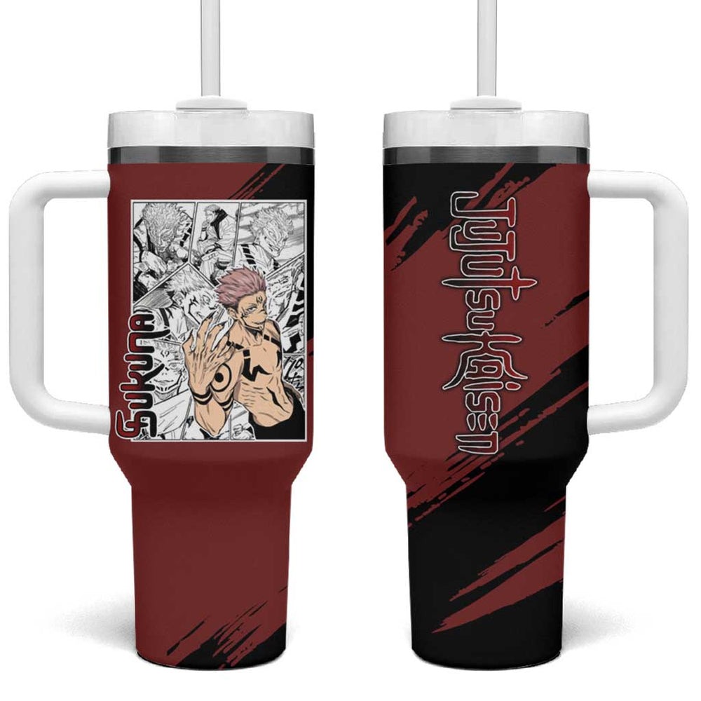 Sukuna - One Piece Tumbler With Handle Anime Mix Manga Style TS04 Sukuna - One Piece Tumbler With Handle Anime Mix Manga Style TS04