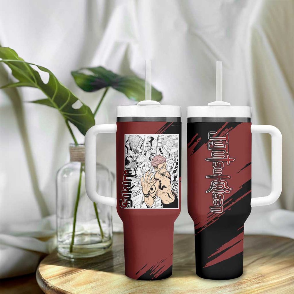 Sukuna - One Piece Tumbler With Handle Anime Mix Manga Style TS04 Sukuna - One Piece Tumbler With Handle Anime Mix Manga Style TS04