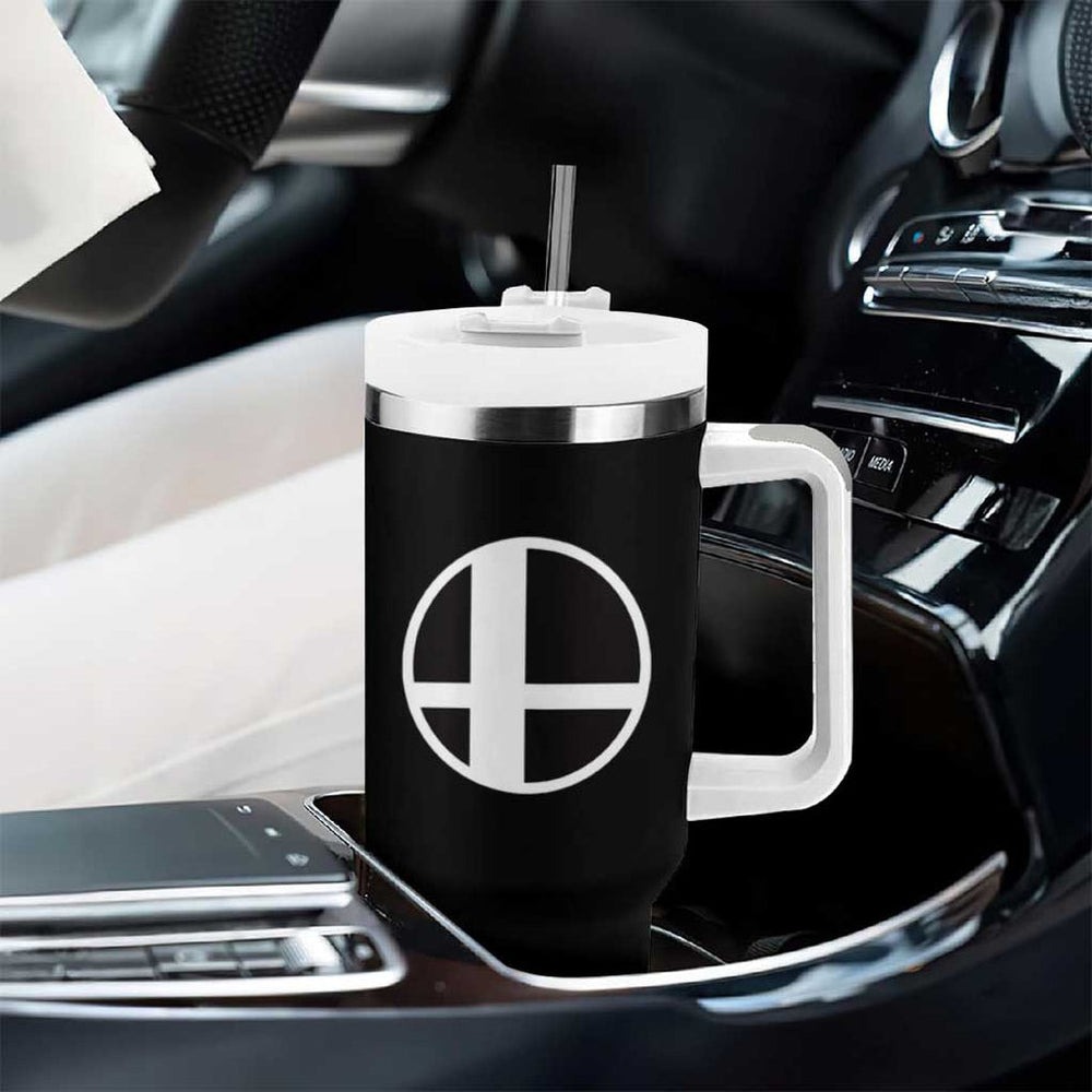 Super Smash Bros Tumbler With Handle Anime Style TS04 Super Smash Bros Tumbler With Handle Anime Style TS04