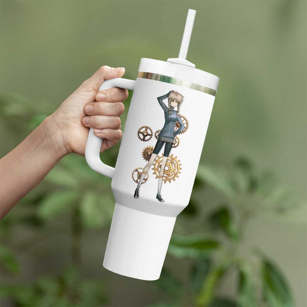 Suzuha Amane Tumbler With Handle Anime Style TS04 Suzuha Amane Tumbler With Handle Anime Style TS04