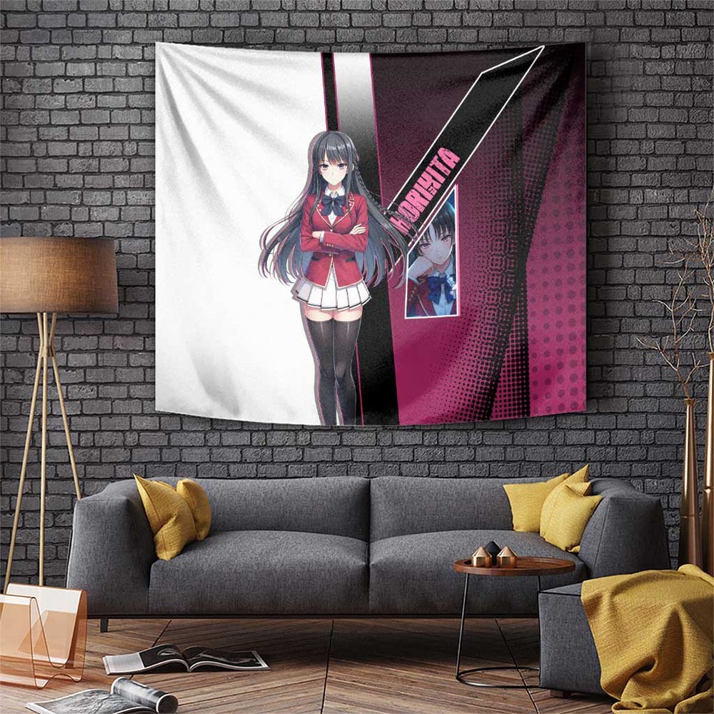 Suzune Horikita Tapestry Elegant School Anime Style TS04 Suzune Horikita Tapestry Elegant School Anime Style TS04