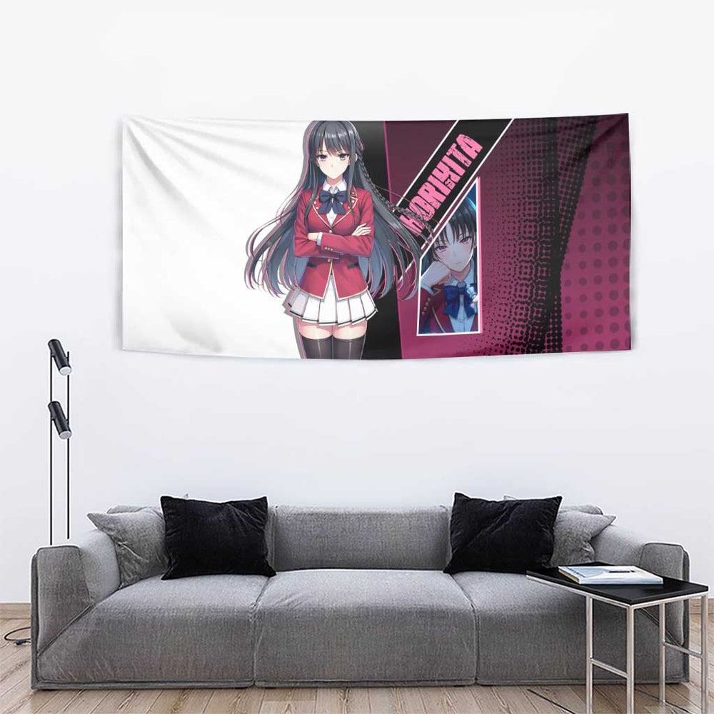 Suzune Horikita Tapestry Elegant School Anime Style TS04 Suzune Horikita Tapestry Elegant School Anime Style TS04