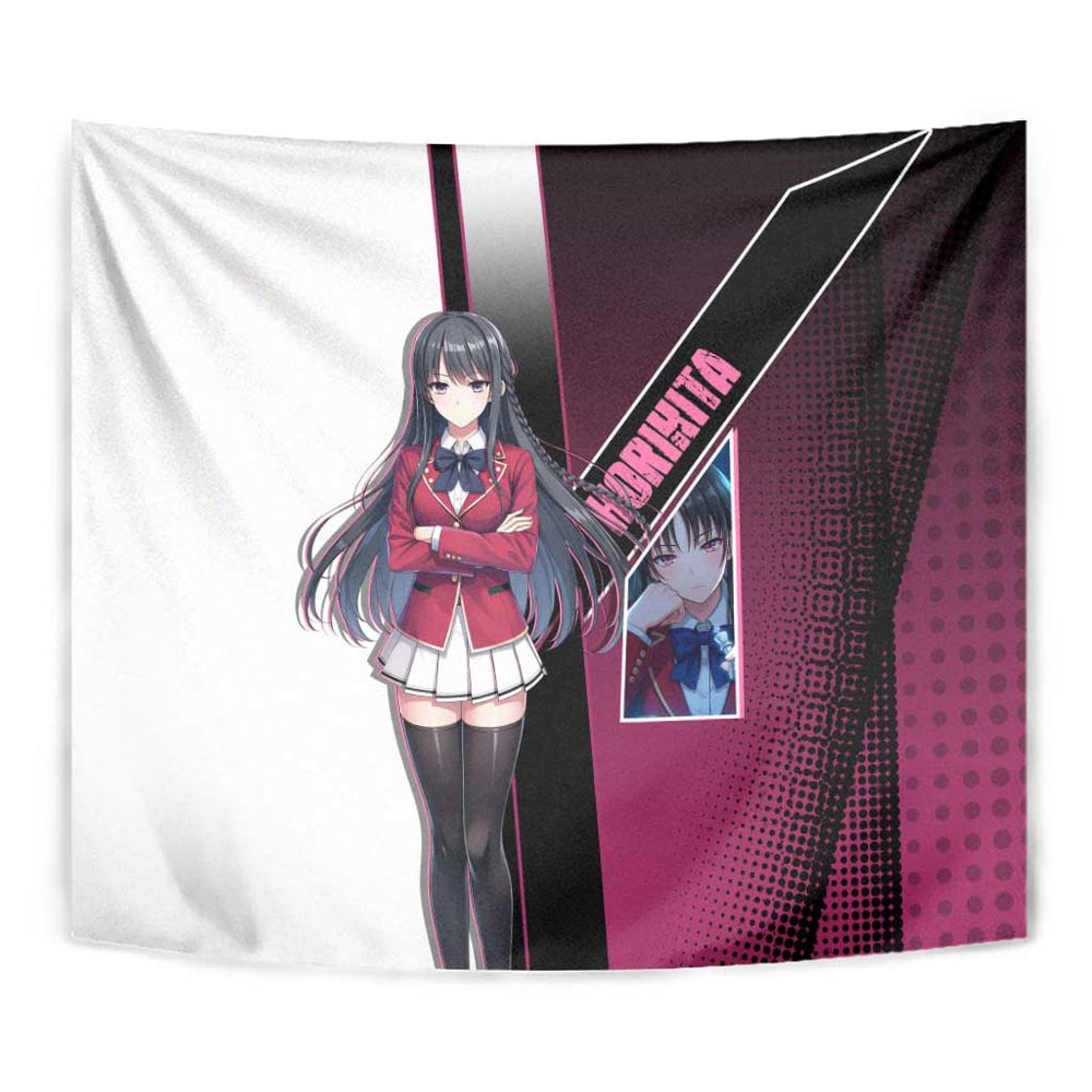 Suzune Horikita Tapestry Elegant School Anime Style TS04 Suzune Horikita Tapestry Elegant School Anime Style TS04