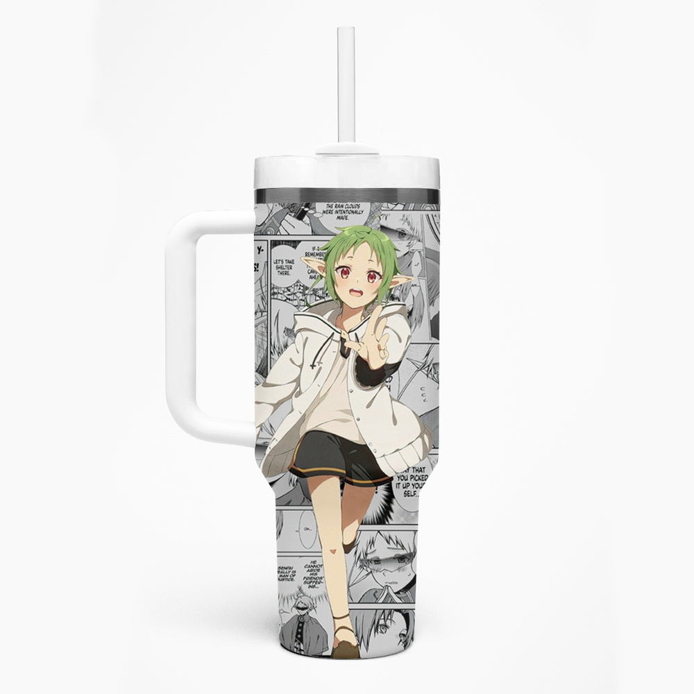 Sylphiette Mushoku Tensei Tumbler With Handle Manga Mix Anime TS04 Sylphiette Mushoku Tensei Tumbler With Handle Manga Mix Anime TS04