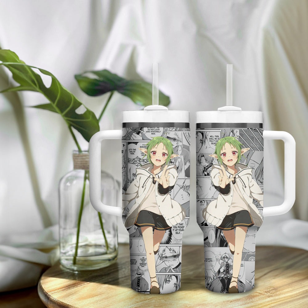Sylphiette Mushoku Tensei Tumbler With Handle Manga Mix Anime TS04 Sylphiette Mushoku Tensei Tumbler With Handle Manga Mix Anime TS04