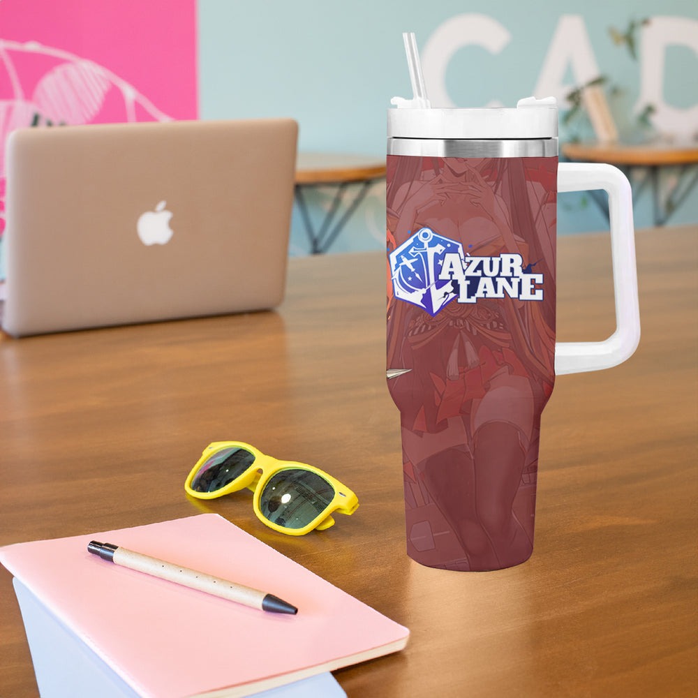 Taihou - Azur Lane Tumbler With Handle Anime Game Style TS04 Taihou - Azur Lane Tumbler With Handle Anime Game Style TS04