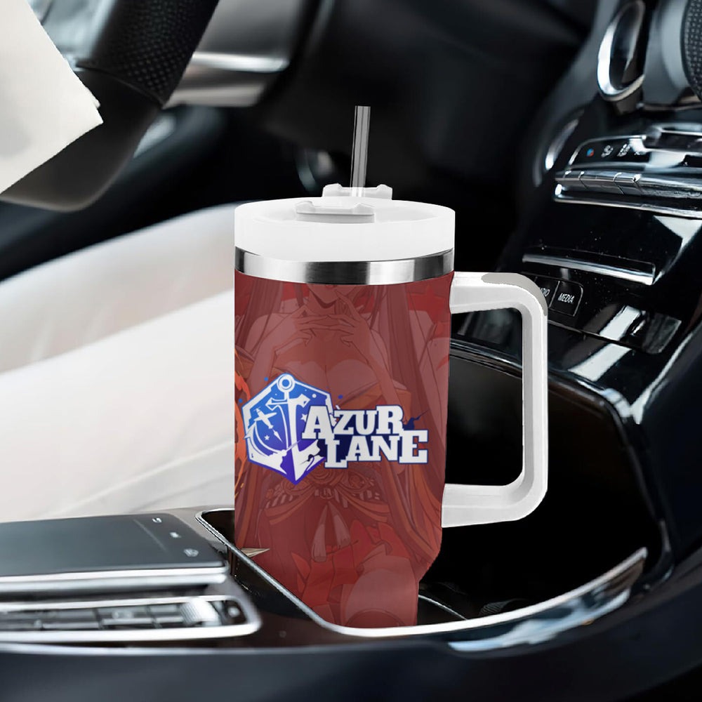 Taihou - Azur Lane Tumbler With Handle Anime Game Style TS04 Taihou - Azur Lane Tumbler With Handle Anime Game Style TS04