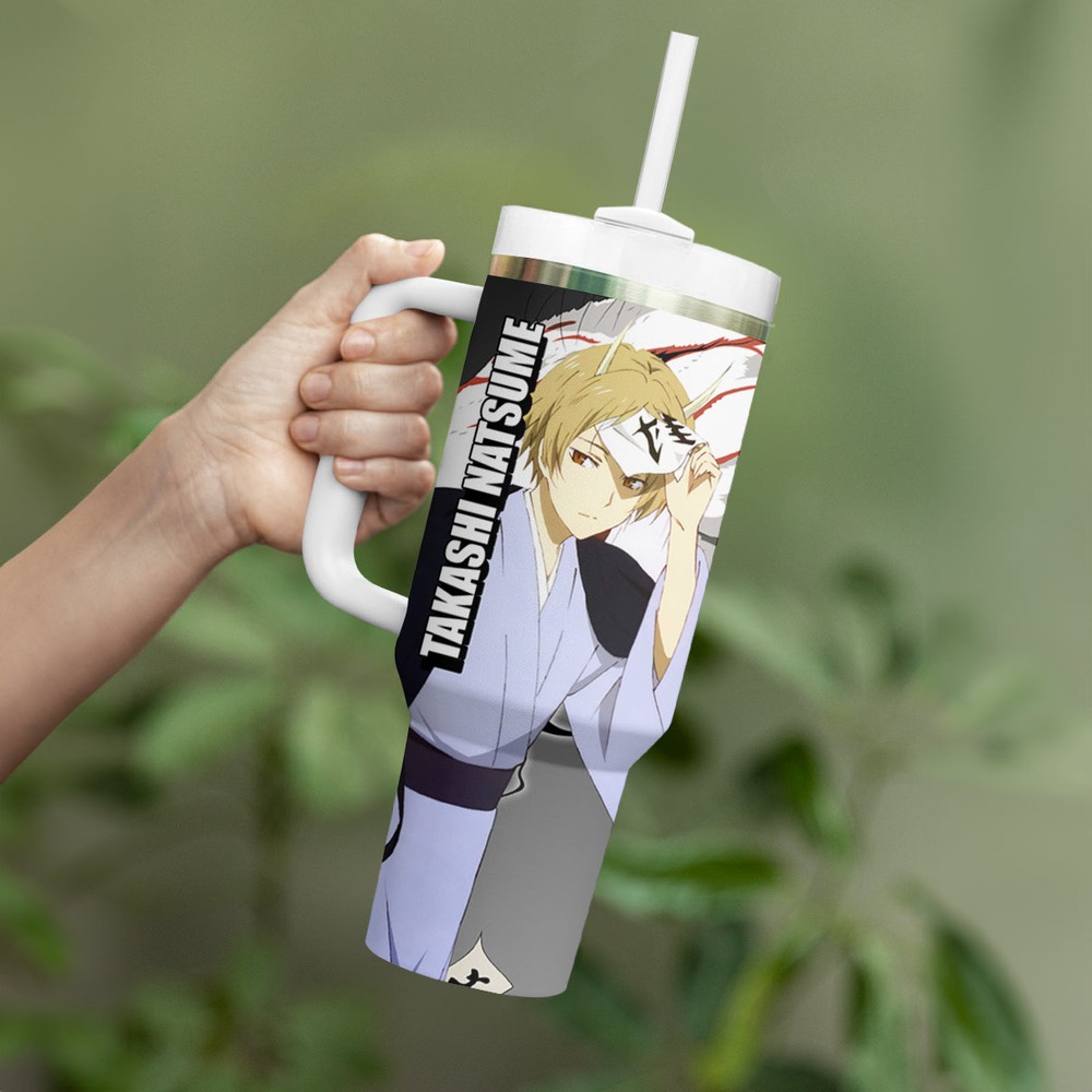 Takashi Natsume Tumbler With Handle Natsume Yuujinchou TS04 Takashi Natsume Tumbler With Handle Natsume Yuujinchou TS04