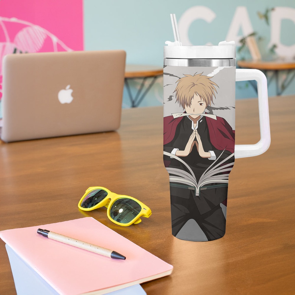 Takashi Natsume Tumbler With Handle Natsume Yuujinchou TS04 Takashi Natsume Tumbler With Handle Natsume Yuujinchou TS04