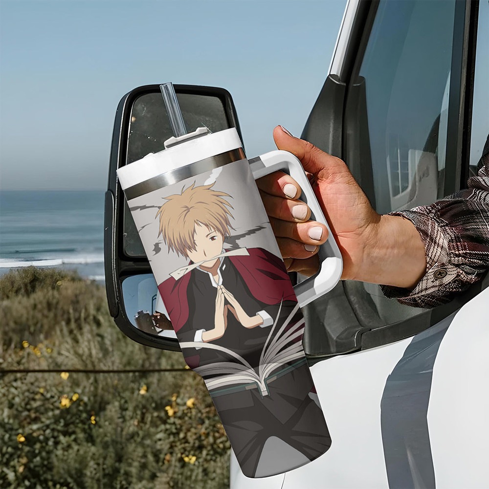 Takashi Natsume Tumbler With Handle Natsume Yuujinchou TS04 Takashi Natsume Tumbler With Handle Natsume Yuujinchou TS04