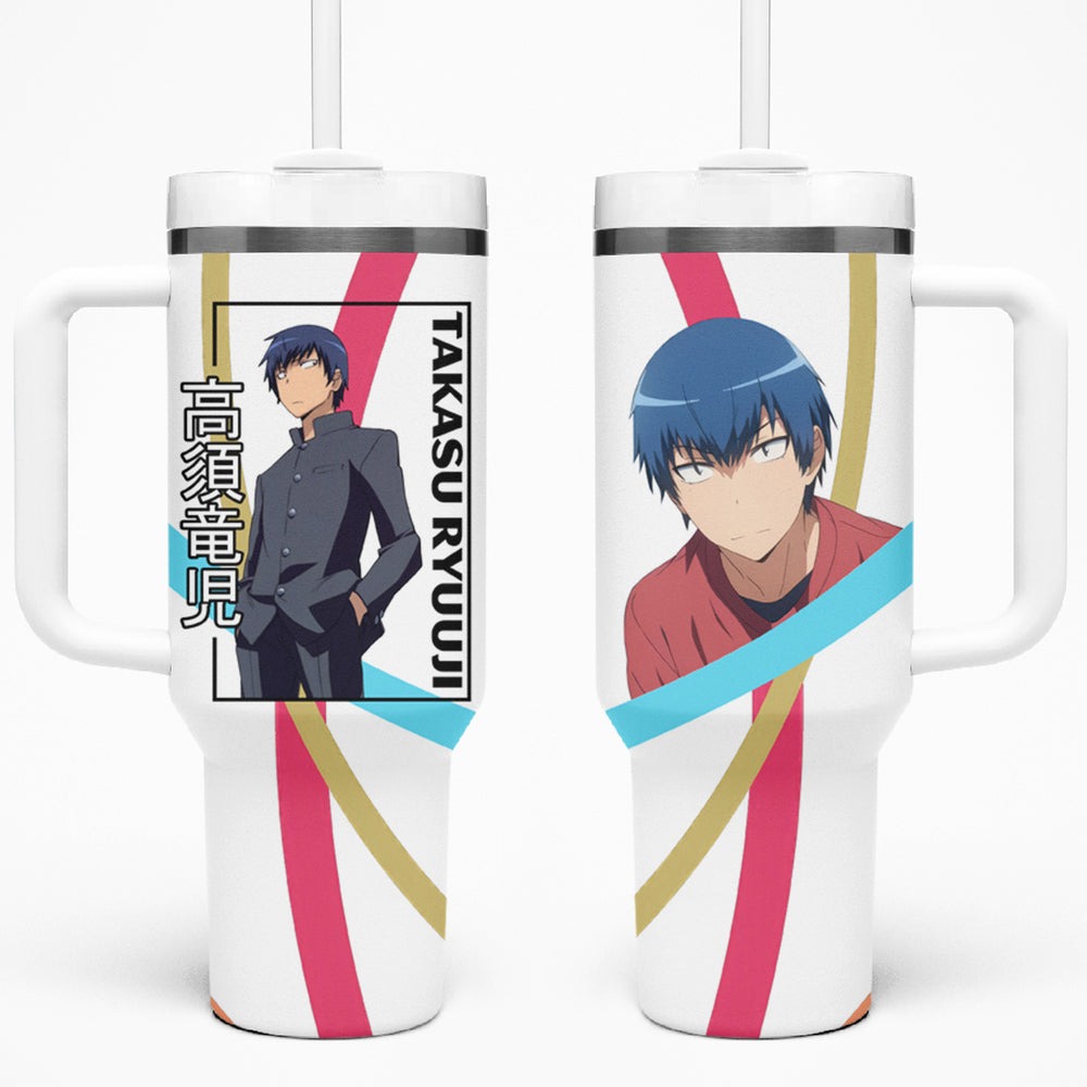 Takasu Ryuuji Tumbler With Handle Toradora TS04 Takasu Ryuuji Tumbler With Handle Toradora TS04