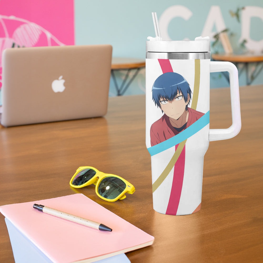 Takasu Ryuuji Tumbler With Handle Toradora TS04 Takasu Ryuuji Tumbler With Handle Toradora TS04