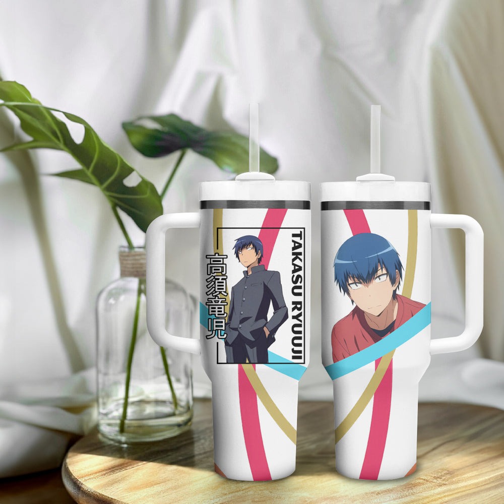 Takasu Ryuuji Tumbler With Handle Toradora TS04 Takasu Ryuuji Tumbler With Handle Toradora TS04