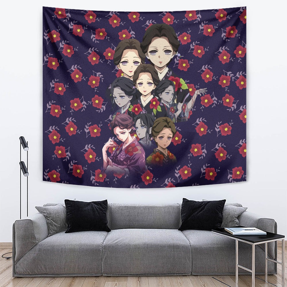 Tamayo - Demon Slayer Tapestry Anime Style TS04 Tamayo - Demon Slayer Tapestry Anime Style TS04