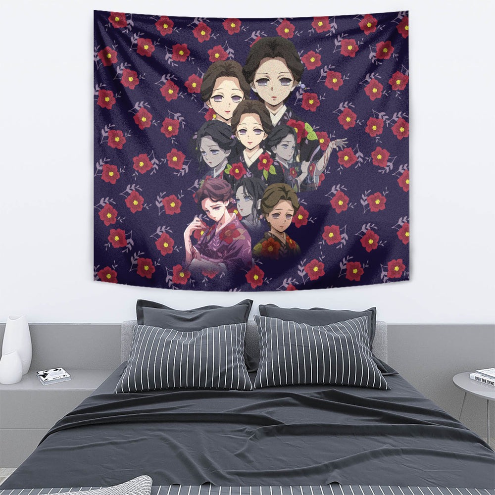 Tamayo - Demon Slayer Tapestry Anime Style TS04 Tamayo - Demon Slayer Tapestry Anime Style TS04