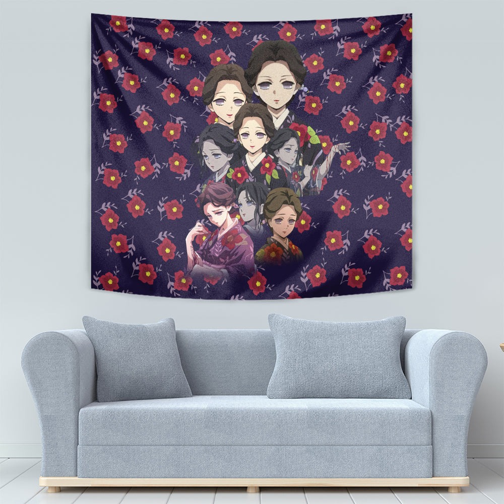 Tamayo - Demon Slayer Tapestry Anime Style TS04 Tamayo - Demon Slayer Tapestry Anime Style TS04