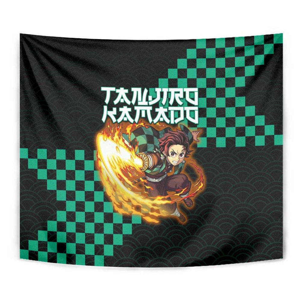 Tanjiro Kamado - Demon Slayer Tumbler With Handle Anime Style TS04 Tanjiro Kamado - Demon Slayer Tumbler With Handle Anime Style TS04