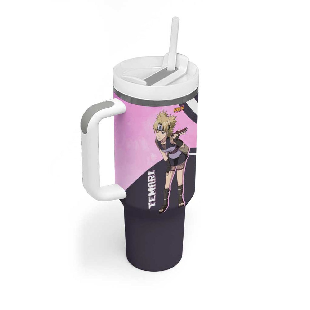 Temari - Naruto Tumbler With Handle Anime Style TS04 Temari - Naruto Tumbler With Handle Anime Style TS04