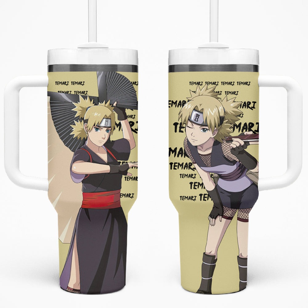Temari Tumbler With Handle Style Manga TS04 Temari Tumbler With Handle Style Manga TS04