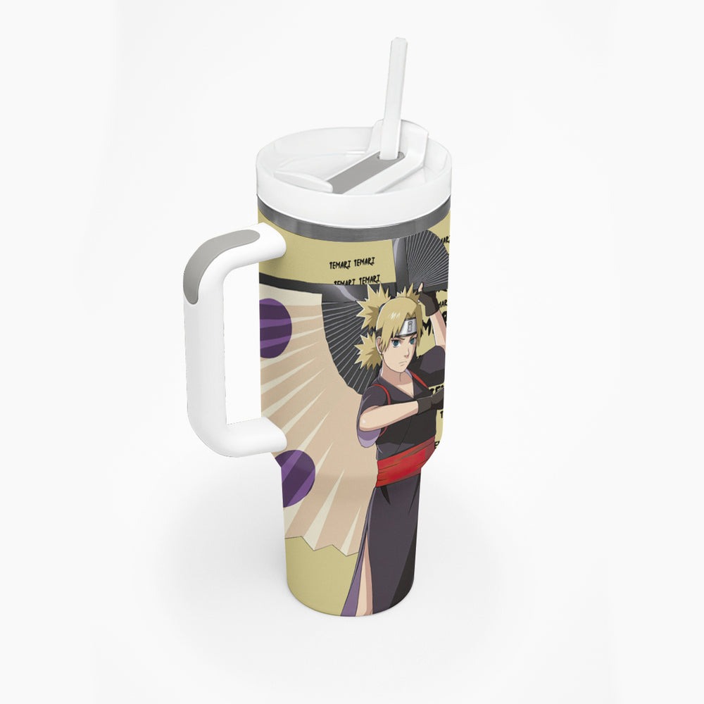 Temari Tumbler With Handle Style Manga TS04 Temari Tumbler With Handle Style Manga TS04