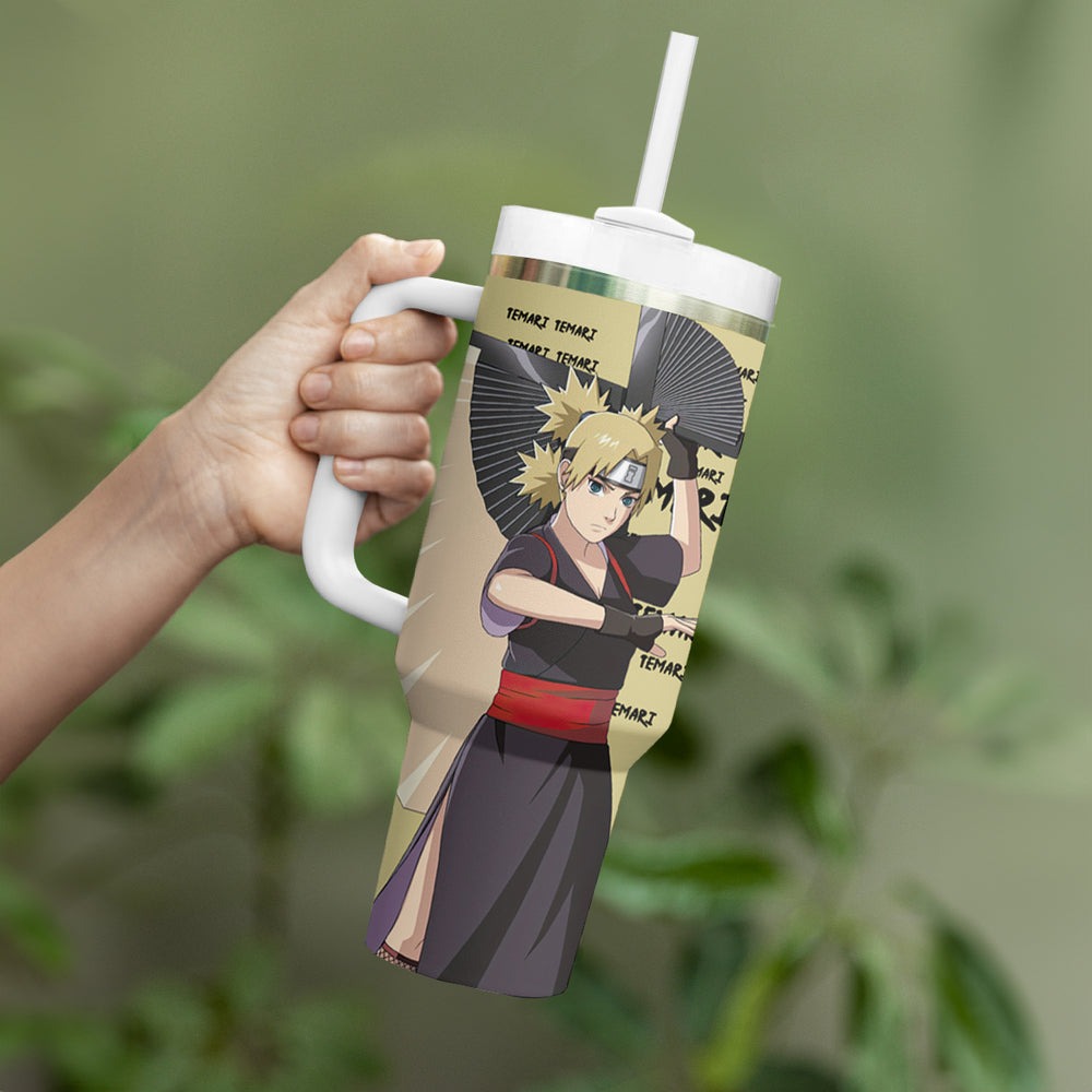 Temari Tumbler With Handle Style Manga TS04 Temari Tumbler With Handle Style Manga TS04