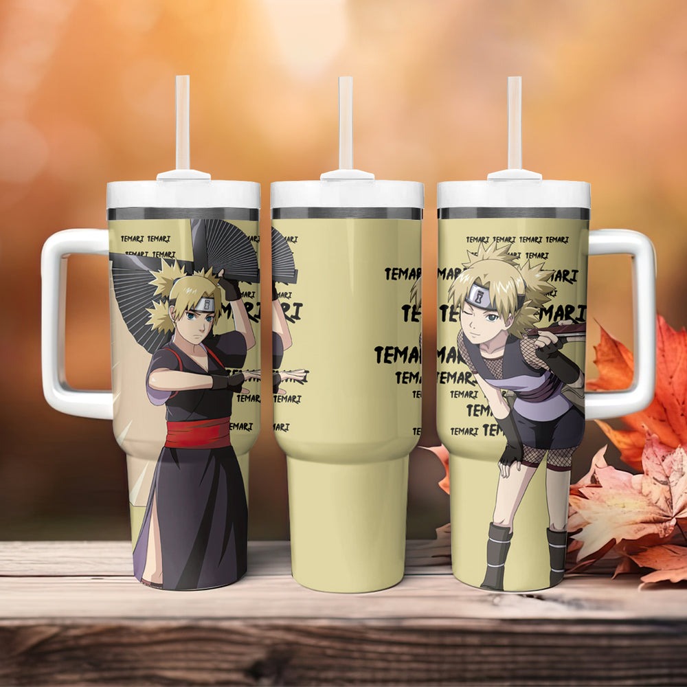 Temari Tumbler With Handle Style Manga TS04 Temari Tumbler With Handle Style Manga TS04