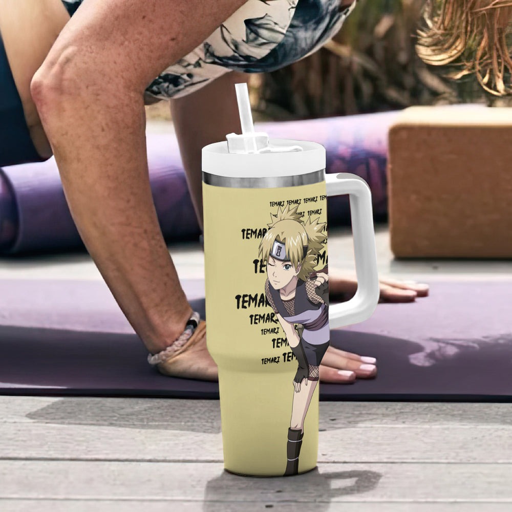 Temari Tumbler With Handle Style Manga TS04 Temari Tumbler With Handle Style Manga TS04