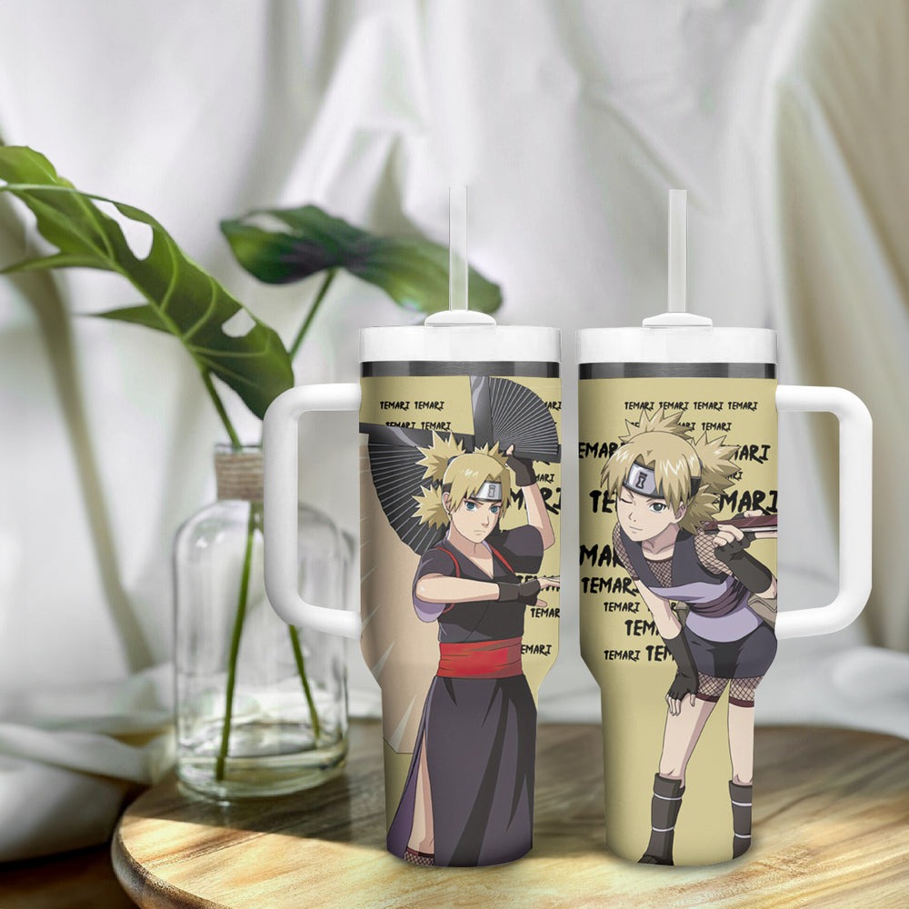 Temari Tumbler With Handle Style Manga TS04 Temari Tumbler With Handle Style Manga TS04