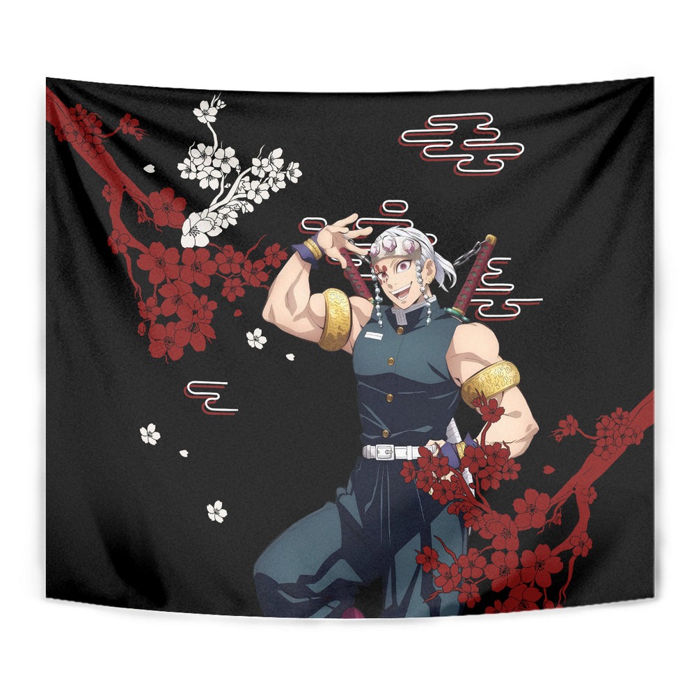 Tengen Uzui Anime Japan Style Tapestry TS04 Tengen Uzui Anime Japan Style Tapestry TS04