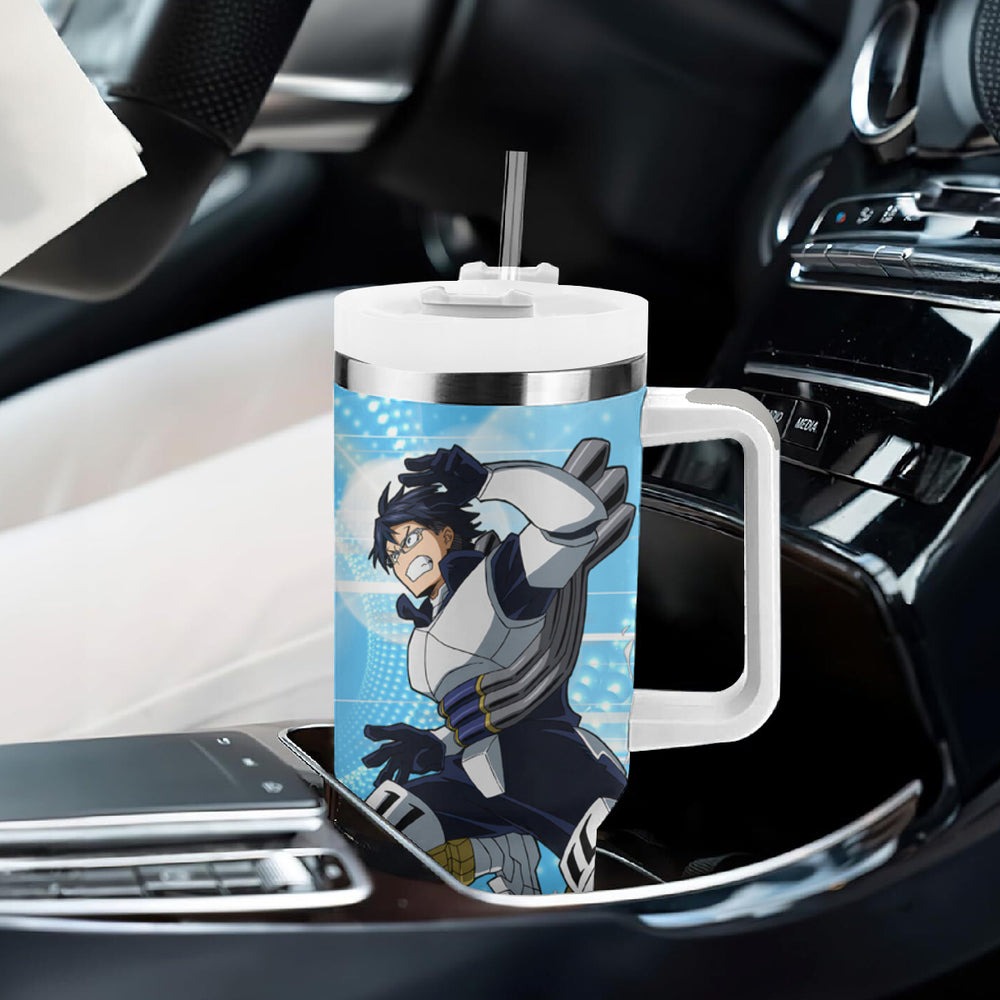 Tenya Lida - My Hero Academia Tumbler With Handle Anime Style TS04 Tenya Lida - My Hero Academia Tumbler With Handle Anime Style TS04