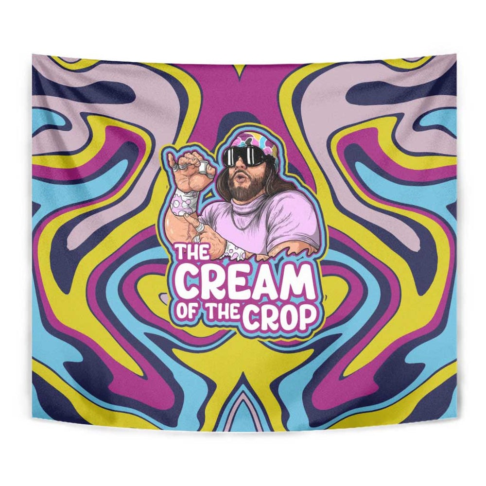 The Cream of the Crop Trippy Randy Savage Pop Culture Tumbler With Handle Anime Style TS04