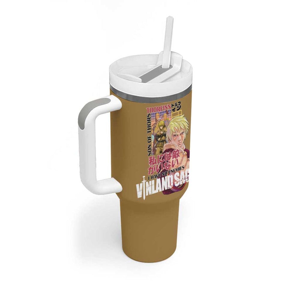 Thorfinn Vinlad Saga Tumbler With Handle Anime Style TS04 Thorfinn Vinlad Saga Tumbler With Handle Anime Style TS04