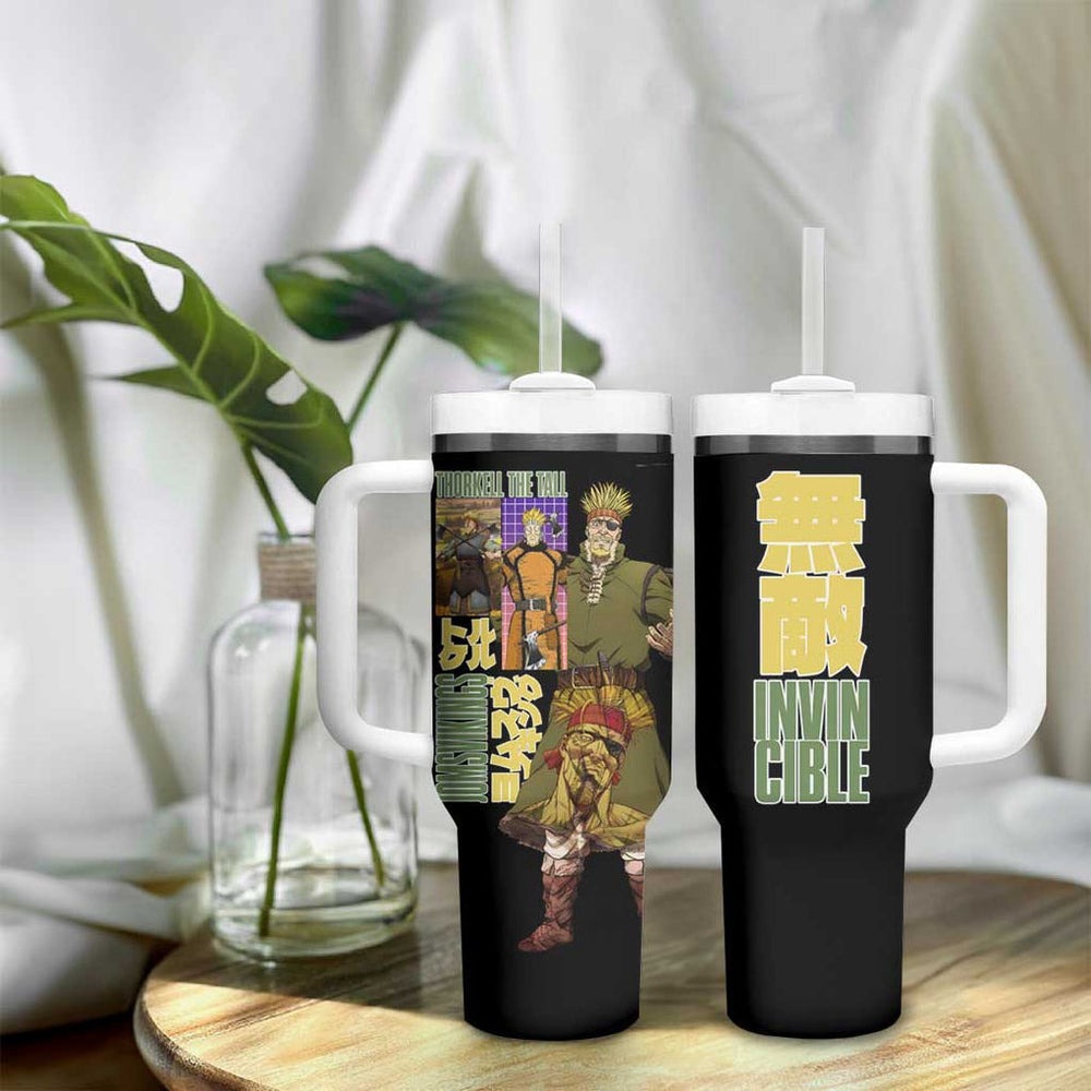 Thorkell Vinland Saga Tumbler With Handle Japan Anime Style TS04 Thorkell Vinland Saga Tumbler With Handle Japan Anime Style TS04