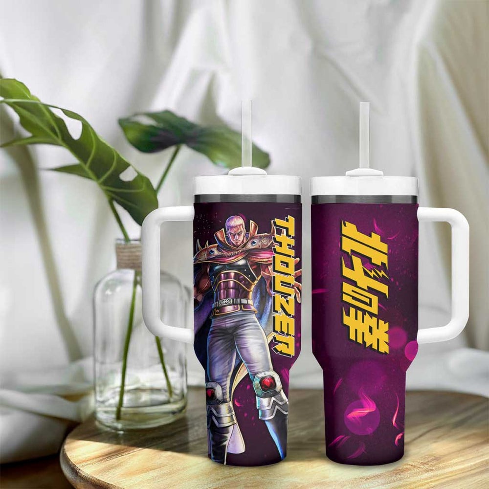 Thouzer - Fist Of The North Star Tumbler With Handle Anime Style TS04