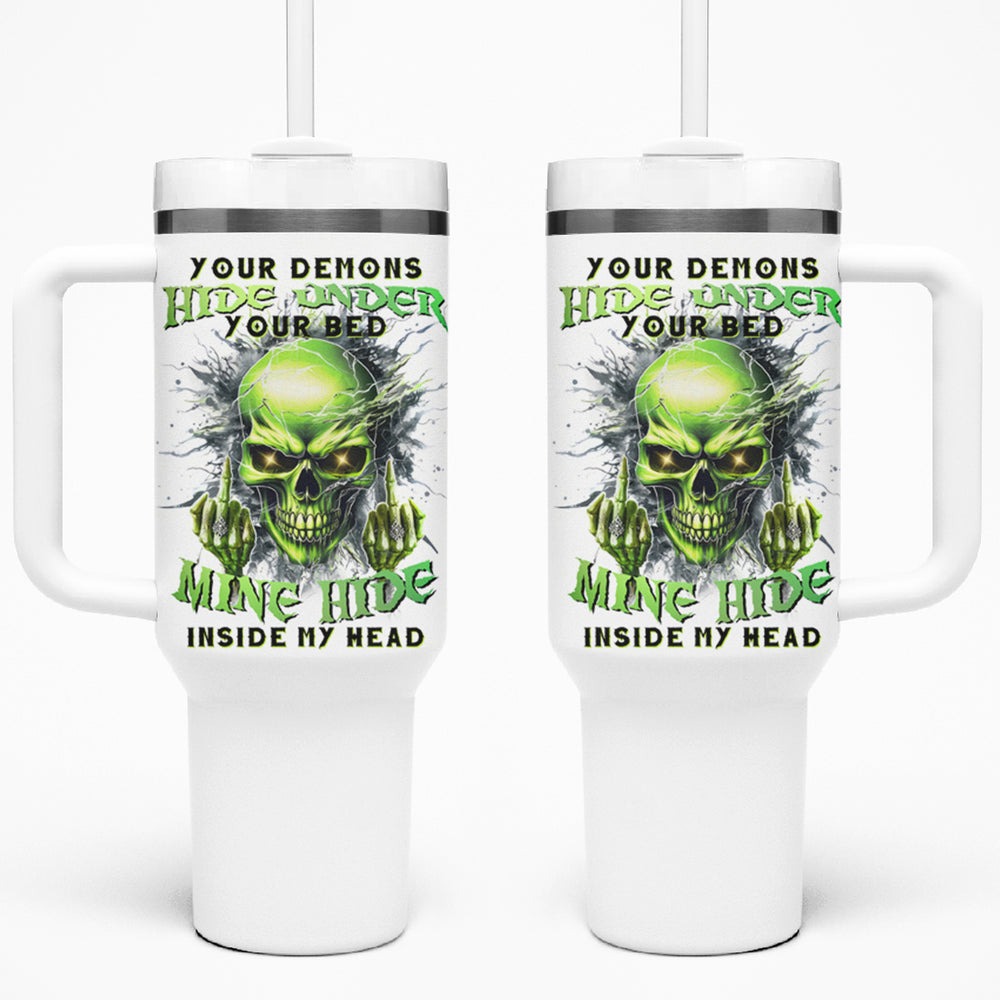 Thunder Skull Tumbler With Handle I May Be Not Perfect But At Least I'm Not You DT01 Thunder Skull Tumbler With Handle I May Be Not Perfect But At Least I'm Not You DT01
