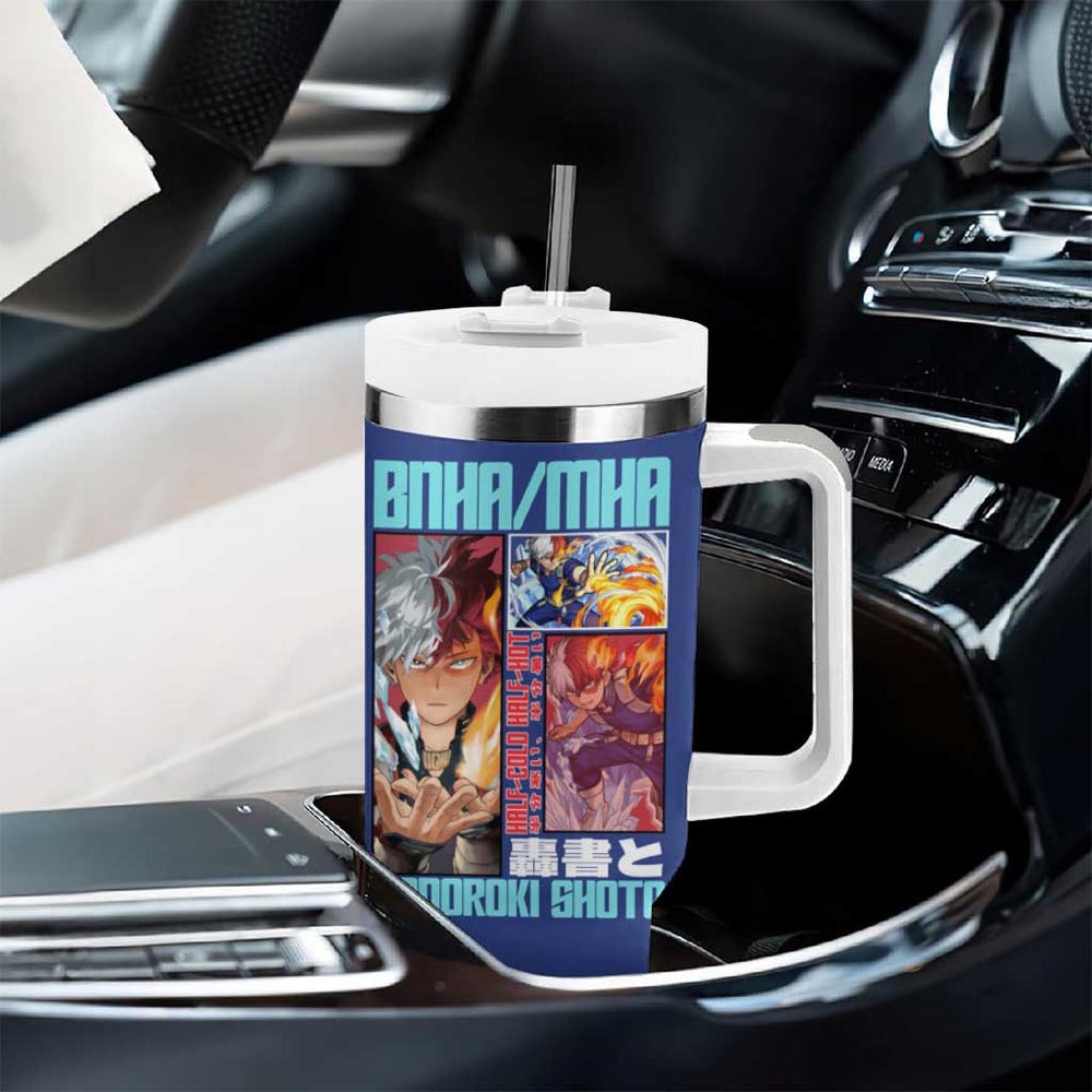 Todoroki Shoto My Hero Academia Tumbler With Handle TS04