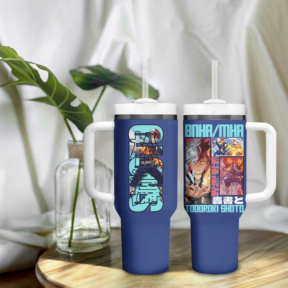 Todoroki Shoto My Hero Academia Tumbler With Handle TS04