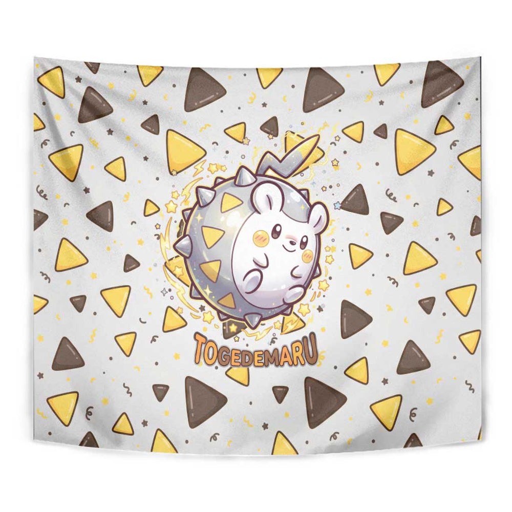 Togedemaru Tapestry Cute Electric Nacho Pop Art TS04 Togedemaru Tapestry Cute Electric Nacho Pop Art TS04