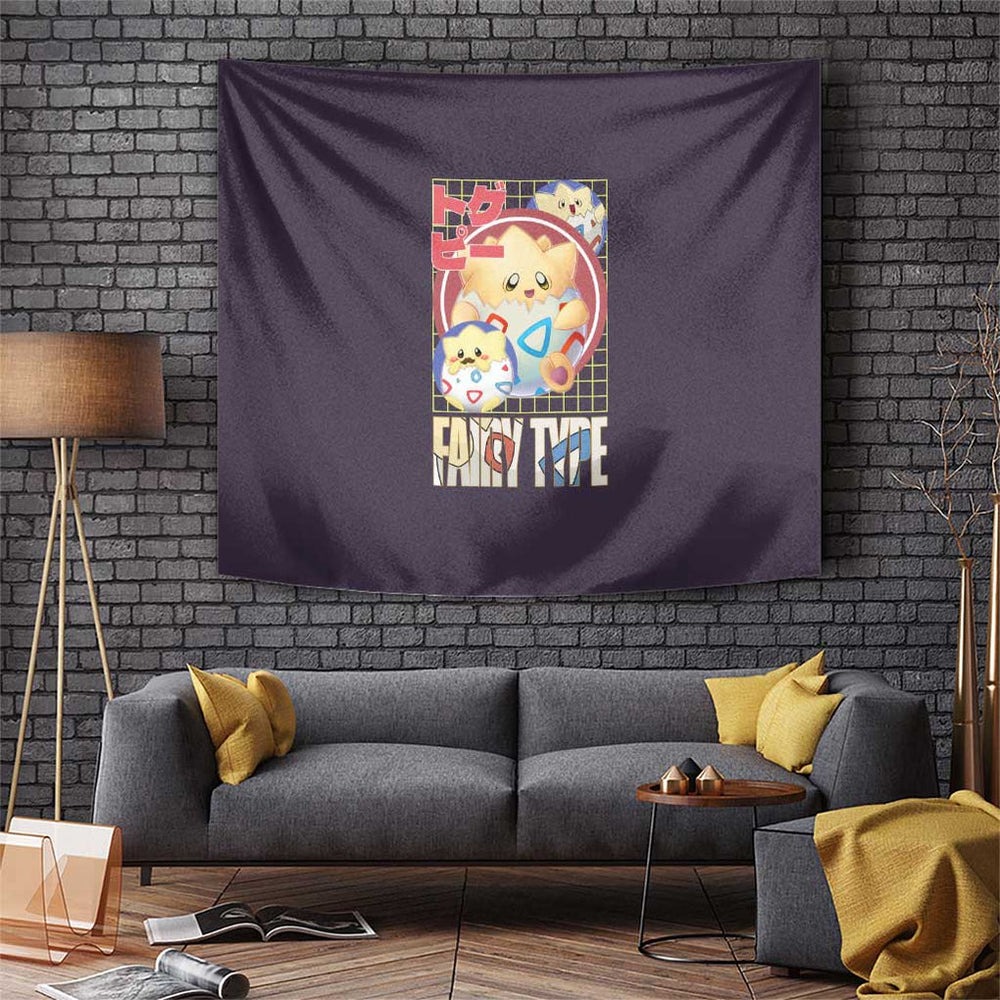Togepi - Poke Tapestry Anime Style TS04 Togepi - Poke Tapestry Anime Style TS04