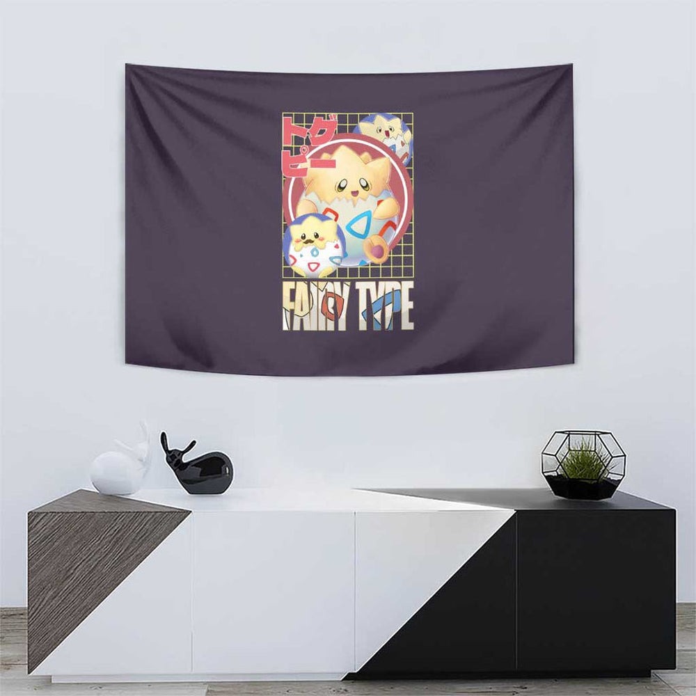 Togepi - Poke Tapestry Anime Style TS04 Togepi - Poke Tapestry Anime Style TS04