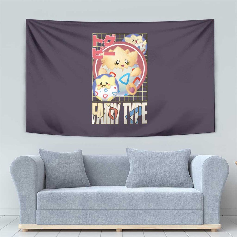 Togepi - Poke Tapestry Anime Style TS04 Togepi - Poke Tapestry Anime Style TS04