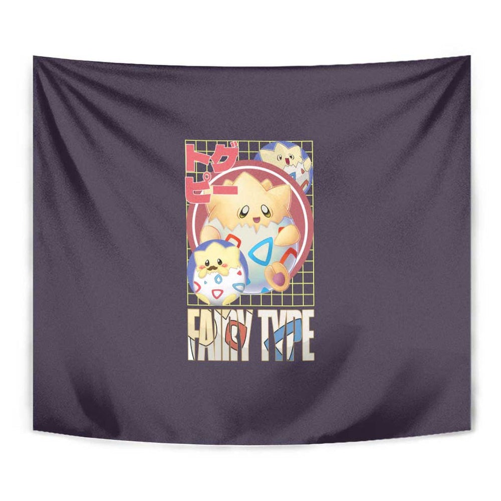 Togepi - Poke Tapestry Anime Style TS04 Togepi - Poke Tapestry Anime Style TS04