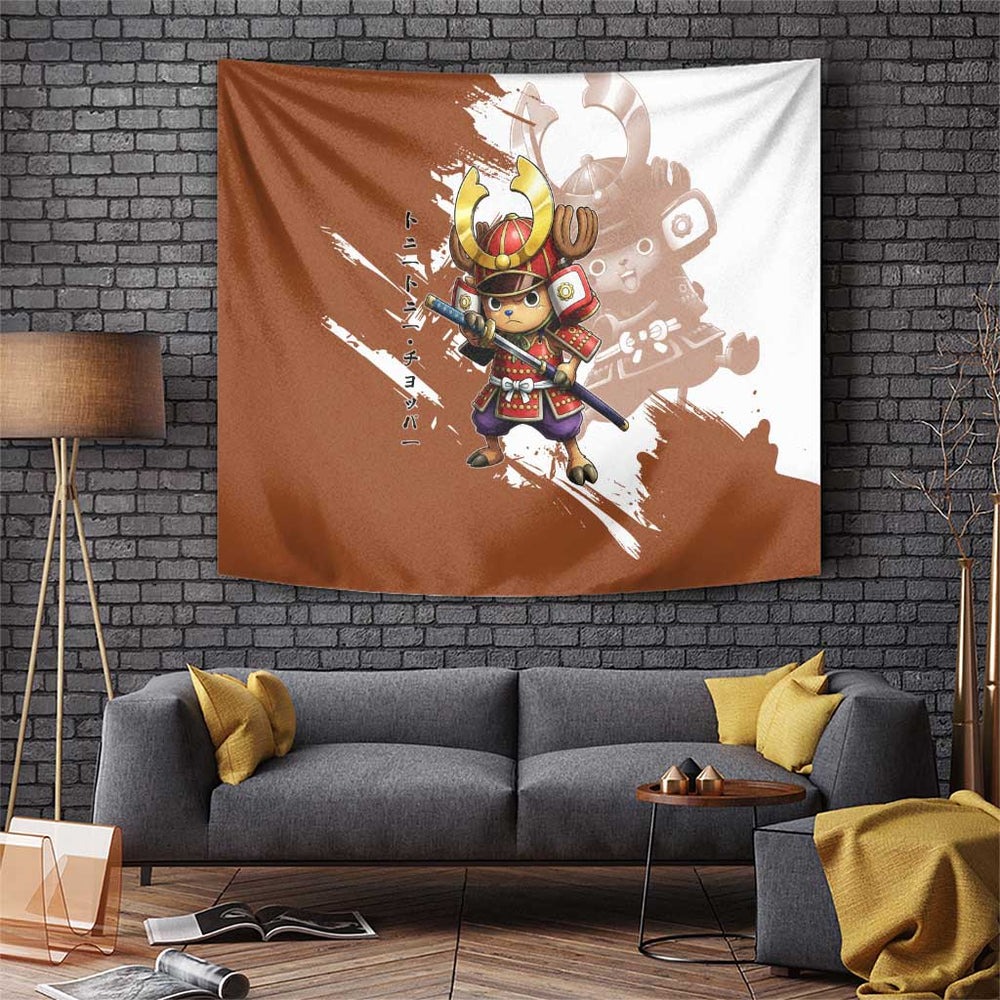 Tony Tony Chopper in Samurai Armor Tumbler With Handle Wano-Inspired Chibi Warrior Style TS04 Tony Tony Chopper in Samurai Armor Tumbler With Handle Wano-Inspired Chibi Warrior Style TS04