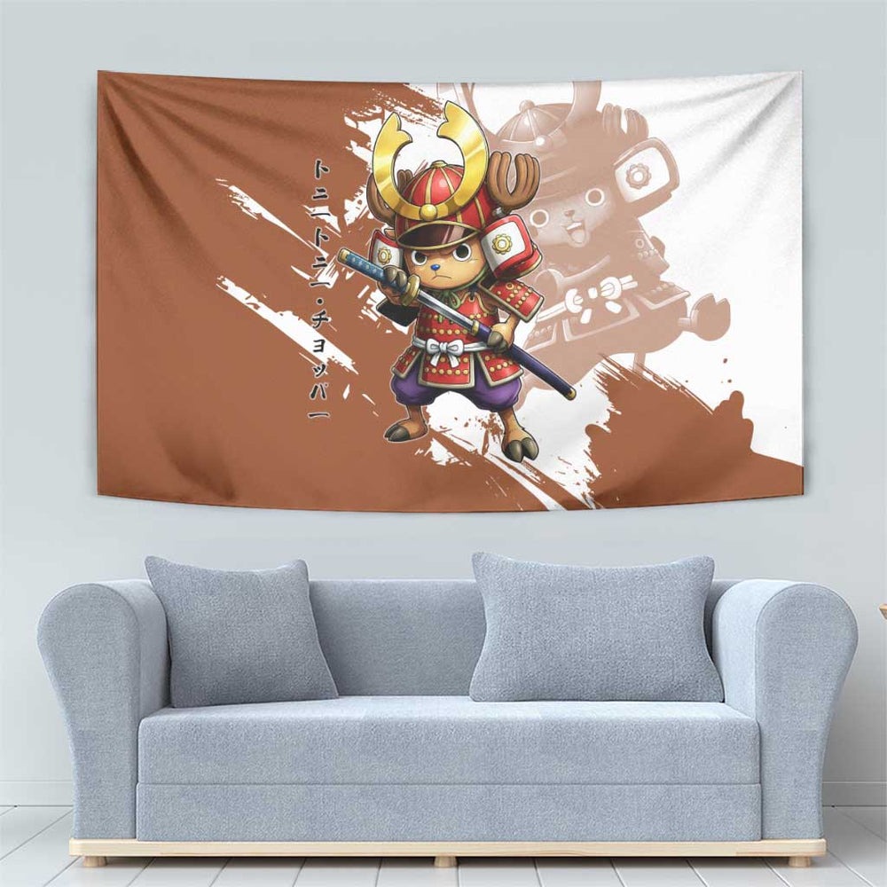 Tony Tony Chopper in Samurai Armor Tumbler With Handle Wano-Inspired Chibi Warrior Style TS04 Tony Tony Chopper in Samurai Armor Tumbler With Handle Wano-Inspired Chibi Warrior Style TS04