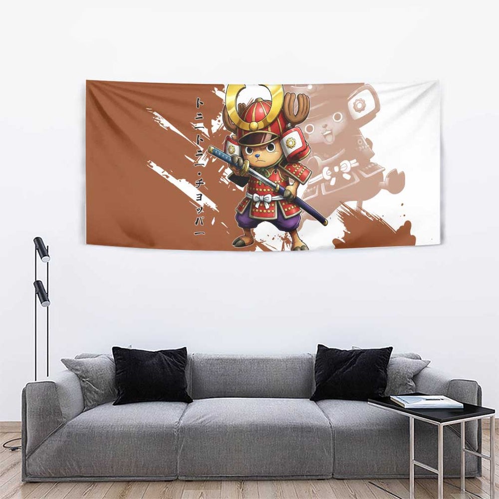 Tony Tony Chopper in Samurai Armor Tumbler With Handle Wano-Inspired Chibi Warrior Style TS04 Tony Tony Chopper in Samurai Armor Tumbler With Handle Wano-Inspired Chibi Warrior Style TS04