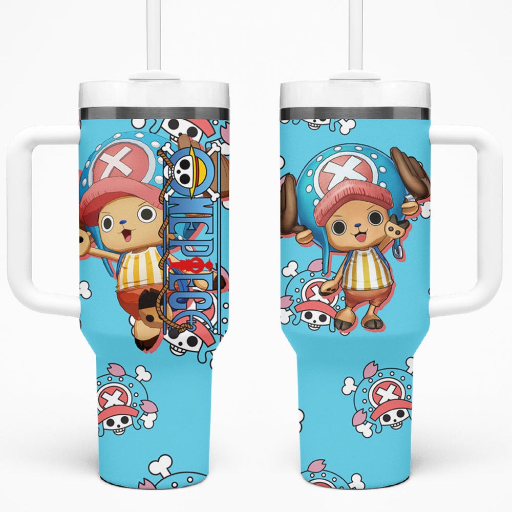 Tony Tony Chopper Tumbler With Handle One Piece Anime TS04 Tony Tony Chopper Tumbler With Handle One Piece Anime TS04